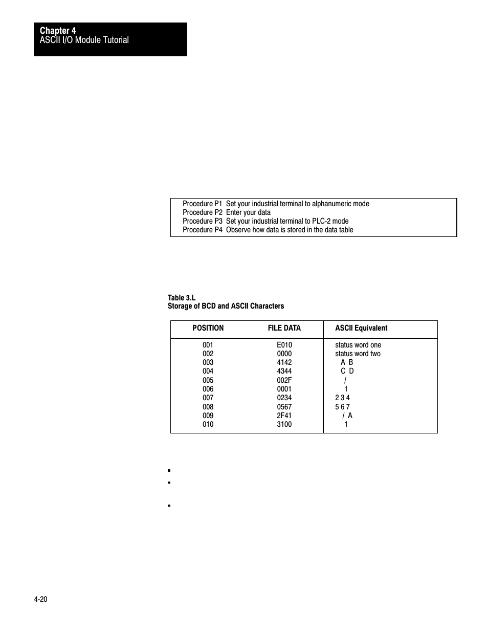 Rockwell Automation 1771-DA,D17716.5.13 U MNL 1771-DA ASCII I/O MODULE User Manual | Page 94 / 262