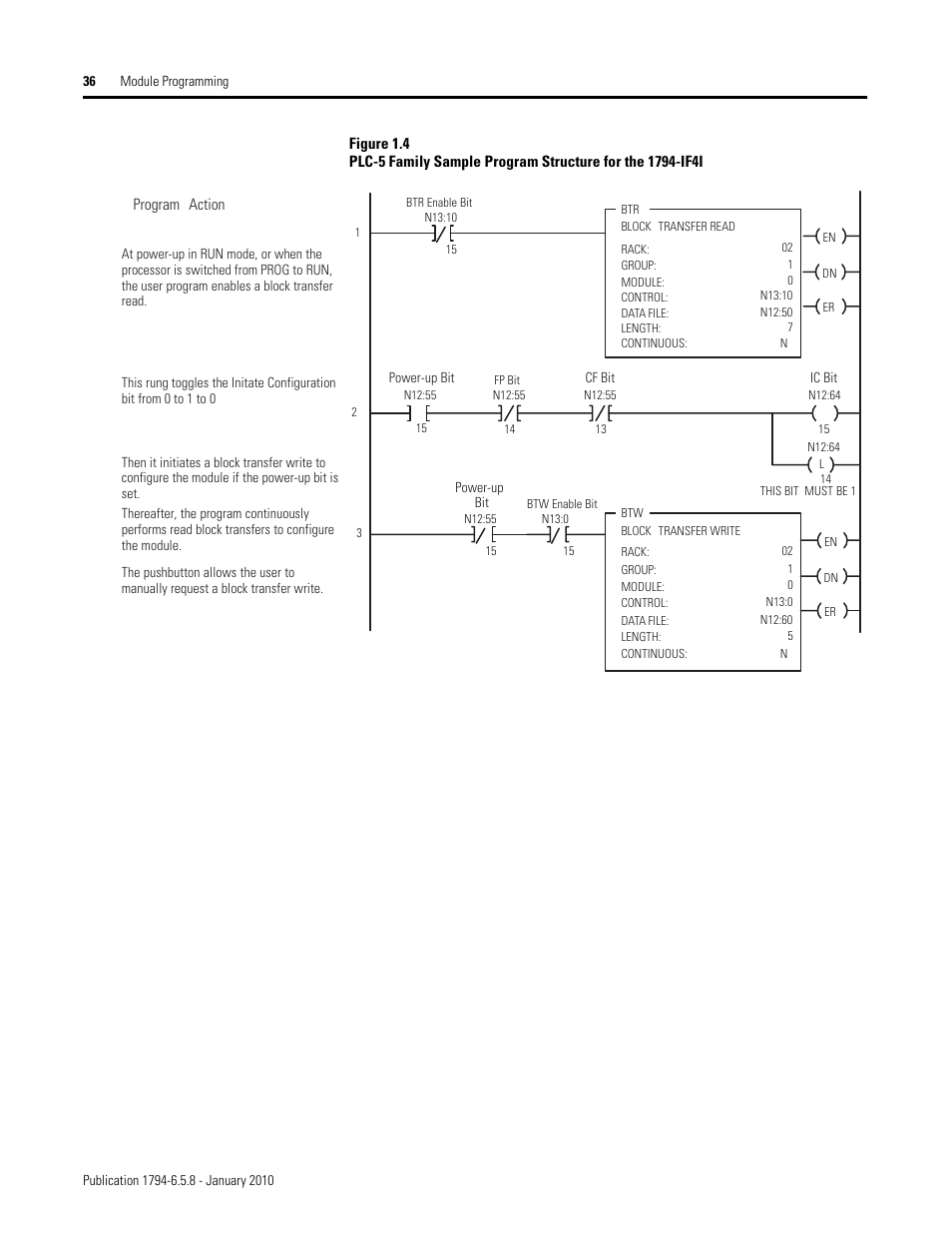 Rockwell Automation 1794-IF4I, -OF4I, IF2XOF2I, -IF4IXT, -IF4ICFXT, -OF4IXT, IF2XOF2IXT FLEX I/O Isolated Analog Modules User Manual | Page 36 / 147