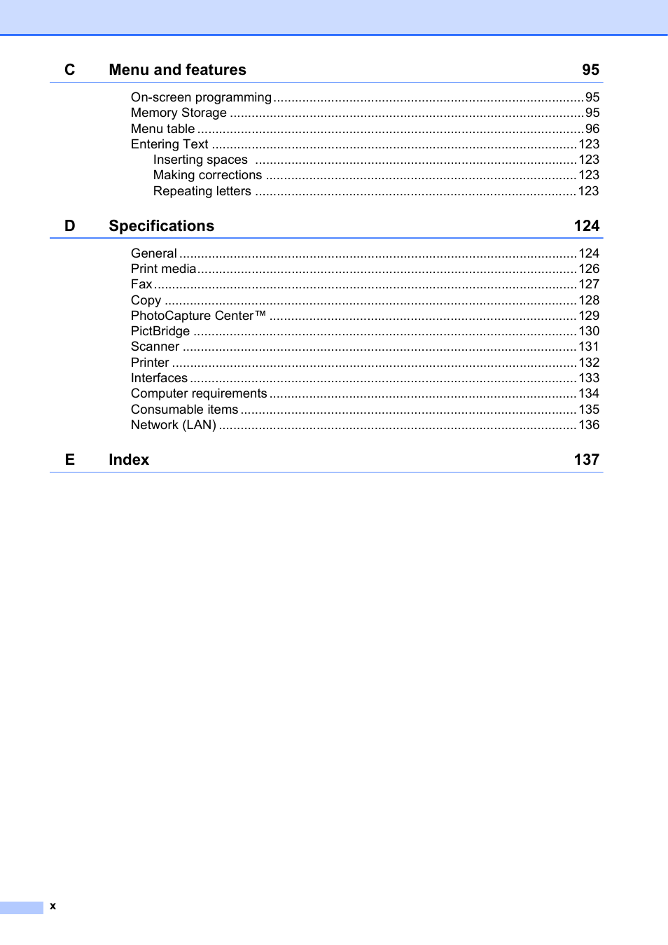 Brother Printer MFC-J5910DW User Manual | Page 12 / 155