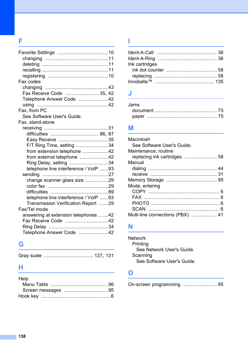 Brother Printer MFC-J5910DW User Manual | Page 152 / 155