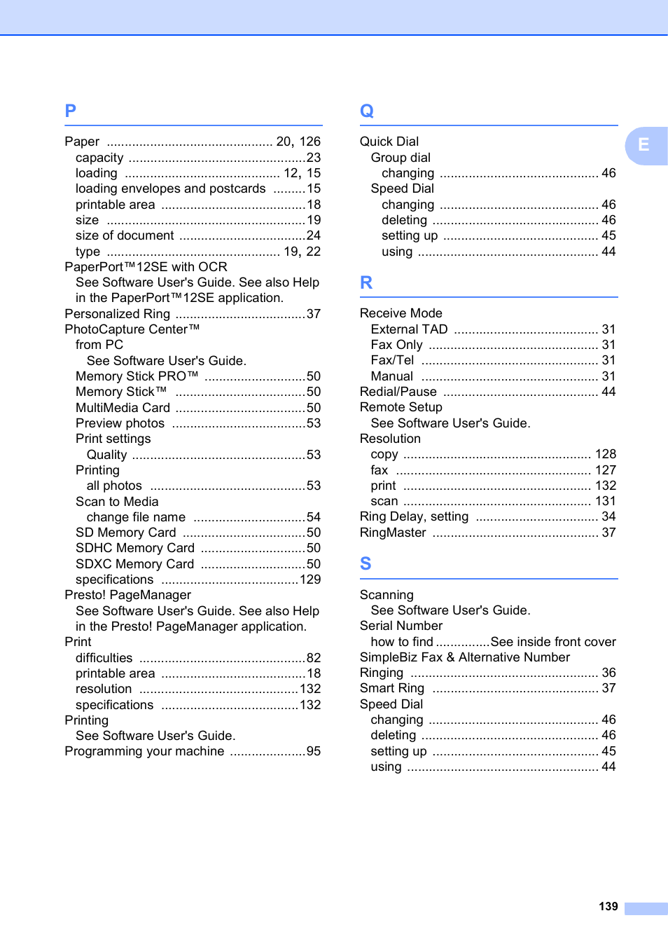 Brother Printer MFC-J5910DW User Manual | Page 153 / 155