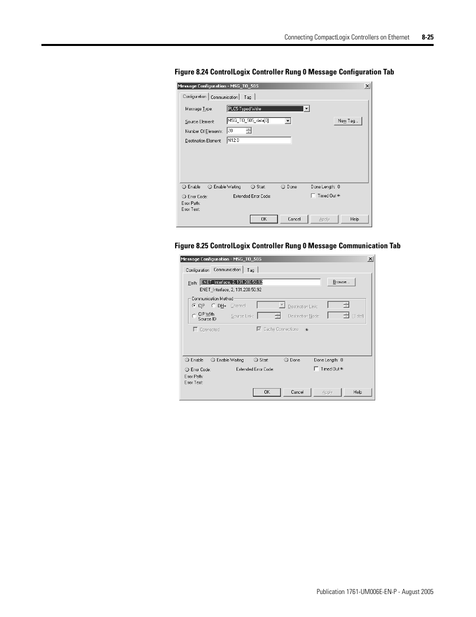 Rockwell Automation 1761-NET-ENIW MicroLogix Ethernet Interface (ENI) User Manual User Manual | Page 117 / 144