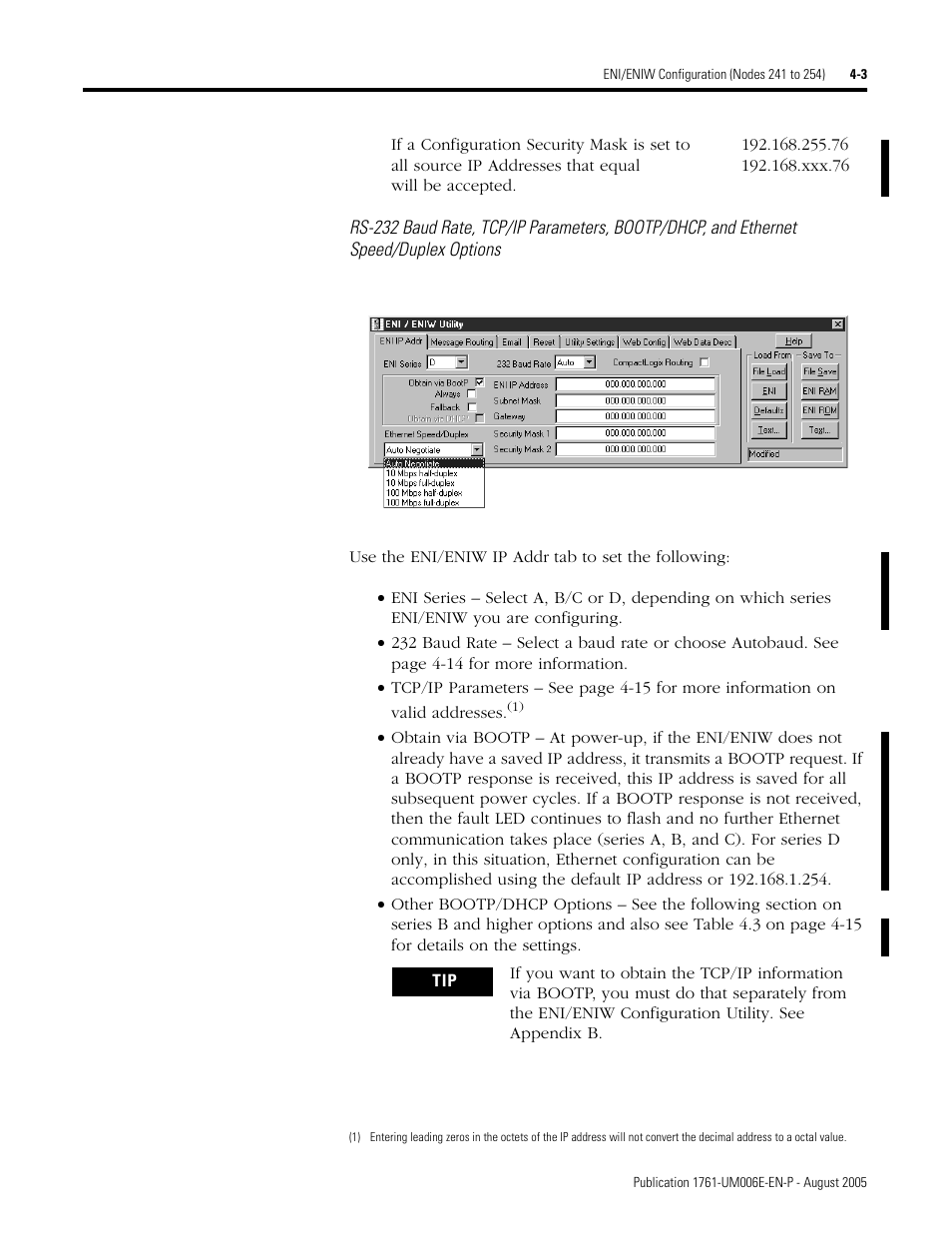 Rockwell Automation 1761-NET-ENIW MicroLogix Ethernet Interface (ENI) User Manual User Manual | Page 43 / 144