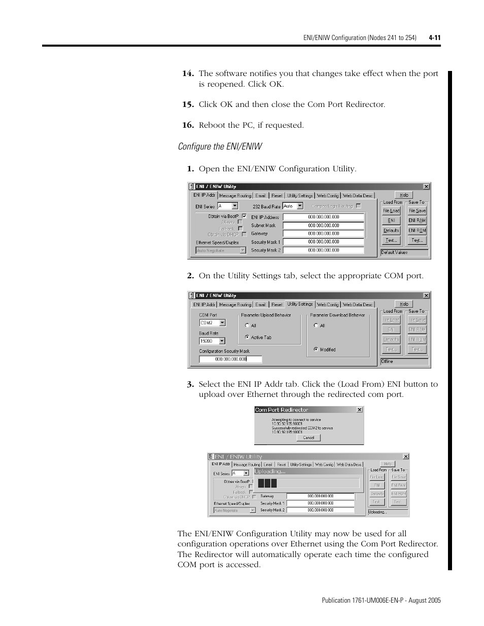 Rockwell Automation 1761-NET-ENIW MicroLogix Ethernet Interface (ENI) User Manual User Manual | Page 51 / 144