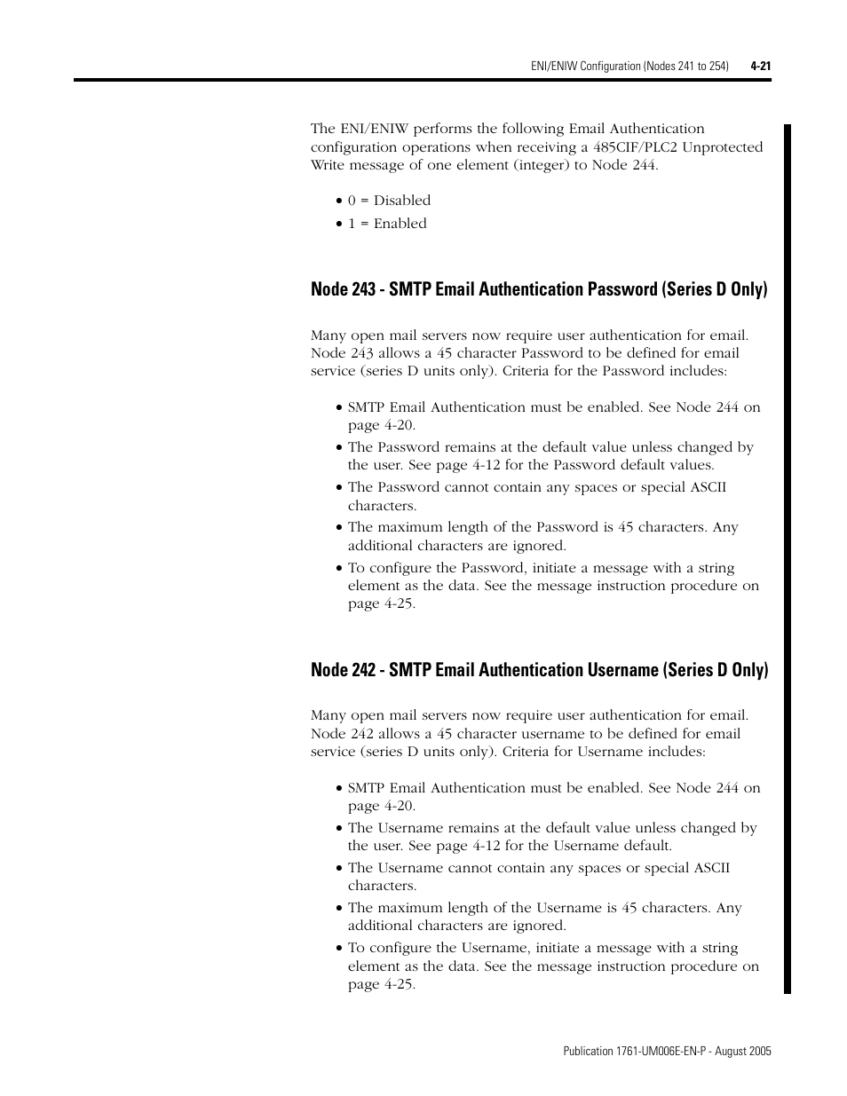 Rockwell Automation 1761-NET-ENIW MicroLogix Ethernet Interface (ENI) User Manual User Manual | Page 61 / 144