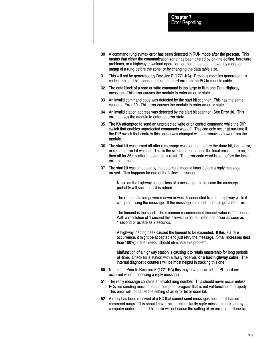 Rockwell Automation 1770-KF2 Data Highway or Highway Plus Interface Module User Manual User Manual | Page 160 / 235