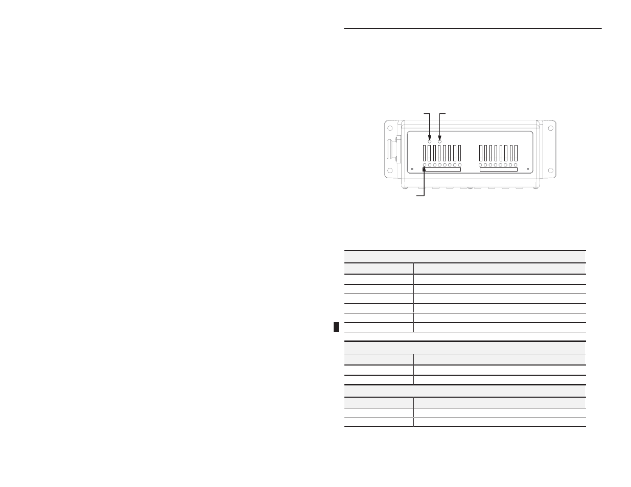 Troubleshoot with the indicators, Mod/net status indicator, Input fault indicator | Individual i/o status indicators | Rockwell Automation 1792-IB16 INSTL.INST ARMOR BLOCK 16 INPT User Manual | Page 38 / 40