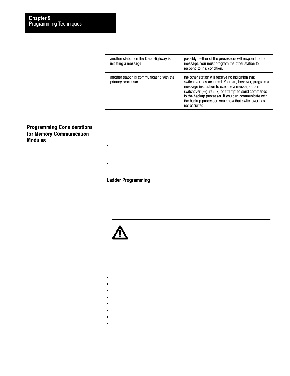 5ć22 | Rockwell Automation 1775-MX_S4A,D17756.3.1 User Manual PLC-3 BACKUP CONC(OR.DU1 User Manual | Page 103 / 119