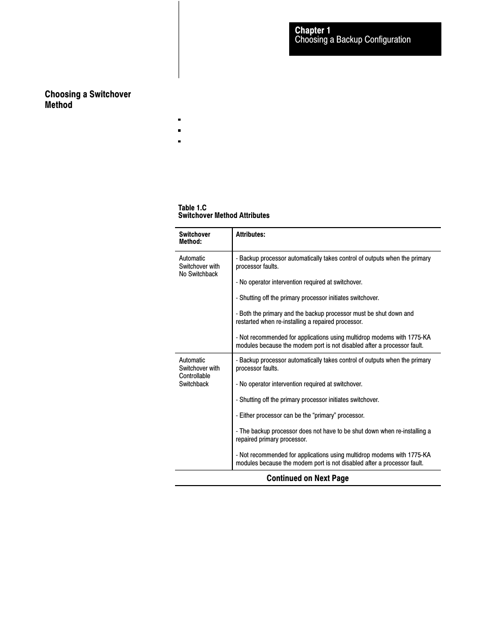 Rockwell Automation 1775-MX_S4A,D17756.3.1 User Manual PLC-3 BACKUP CONC(OR.DU1 User Manual | Page 14 / 119