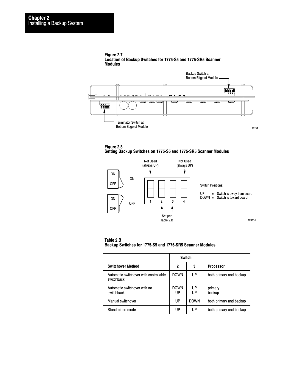 Installing a backup system chapter 2 | Rockwell Automation 1775-MX_S4A,D17756.3.1 User Manual PLC-3 BACKUP CONC(OR.DU1 User Manual | Page 25 / 119