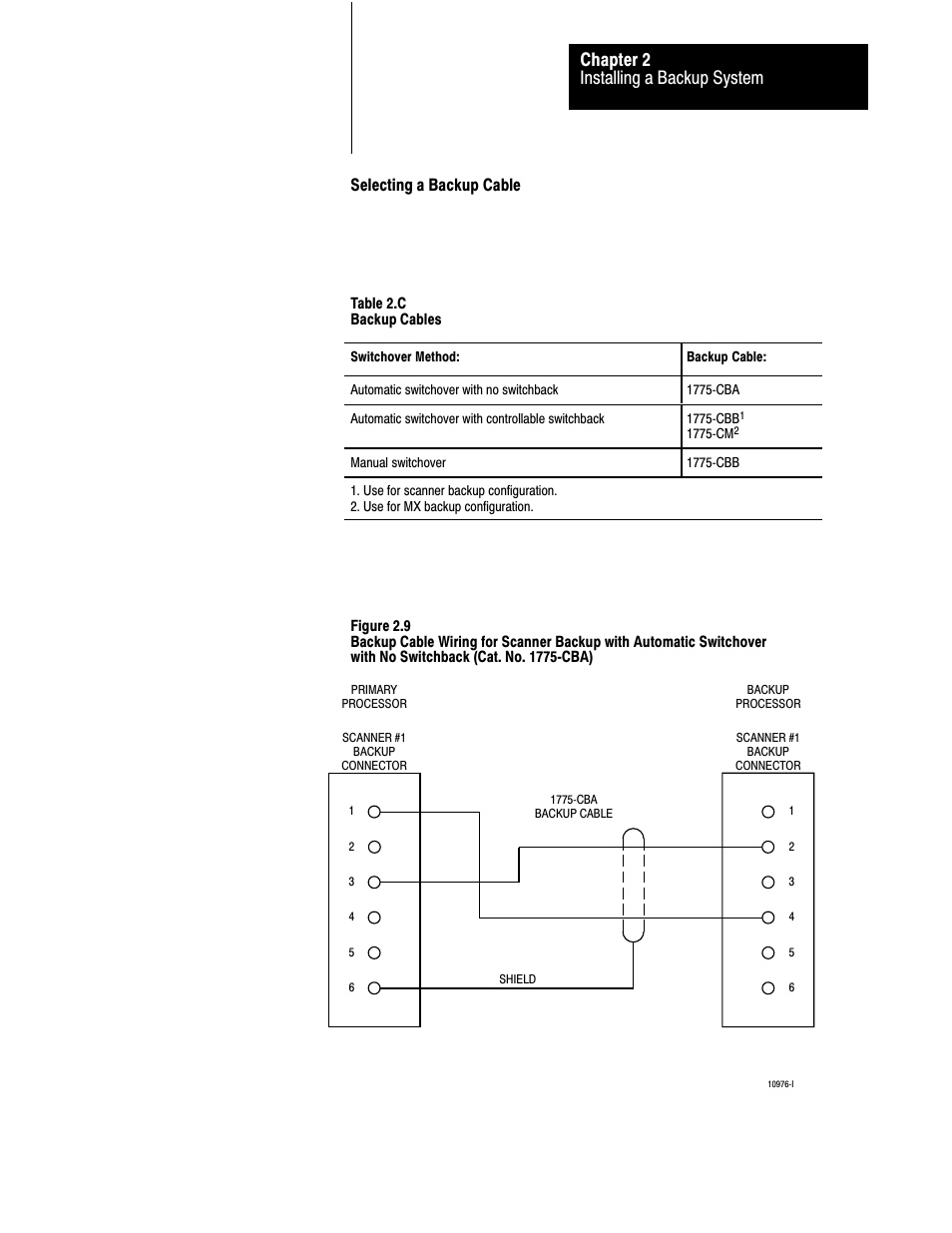Installing a backup system chapter 2 | Rockwell Automation 1775-MX_S4A,D17756.3.1 User Manual PLC-3 BACKUP CONC(OR.DU1 User Manual | Page 26 / 119