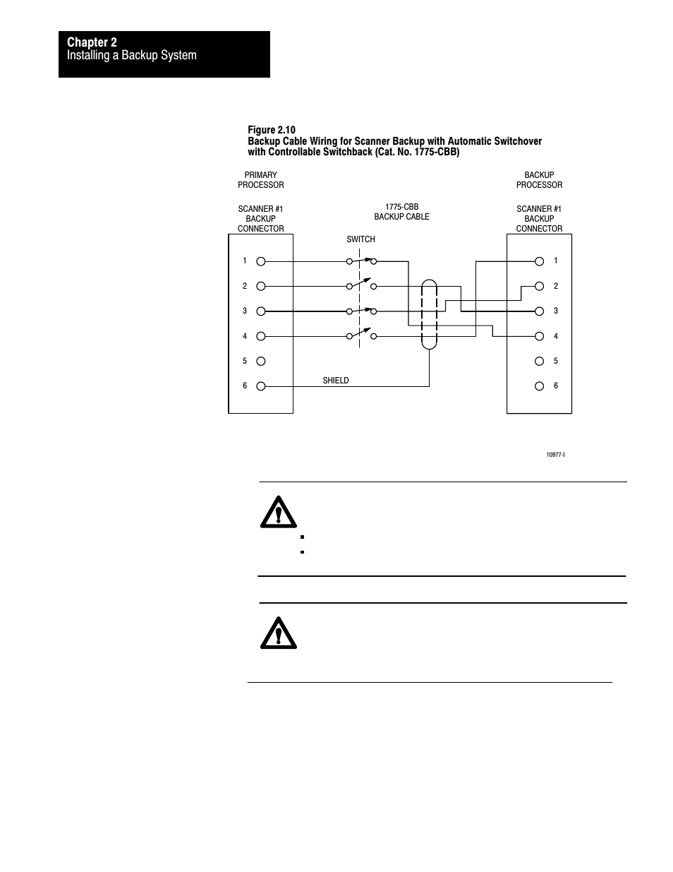 Installing a backup system chapter 2 | Rockwell Automation 1775-MX_S4A,D17756.3.1 User Manual PLC-3 BACKUP CONC(OR.DU1 User Manual | Page 27 / 119