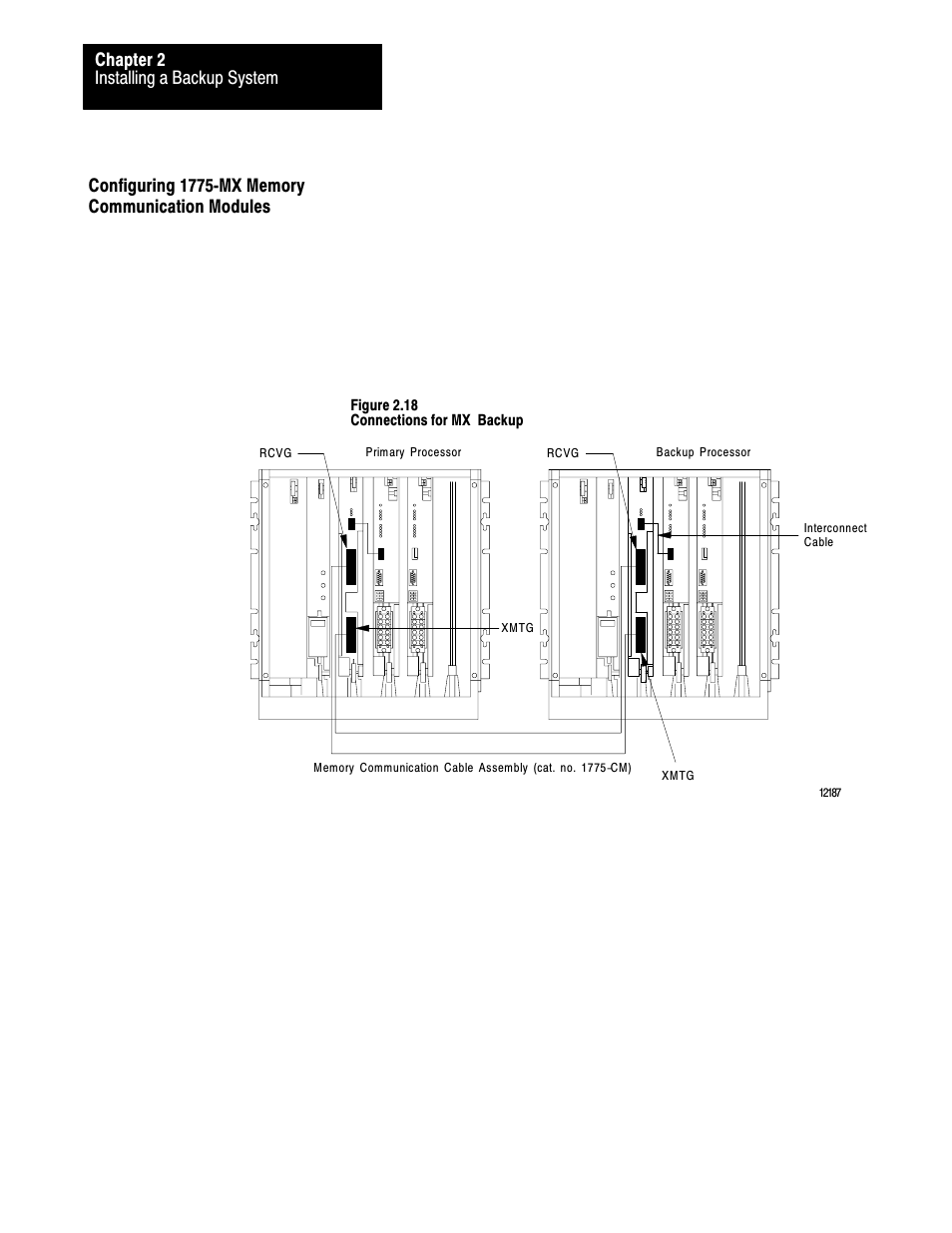 2ć24, Installing a backup system chapter 2 | Rockwell Automation 1775-MX_S4A,D17756.3.1 User Manual PLC-3 BACKUP CONC(OR.DU1 User Manual | Page 39 / 119