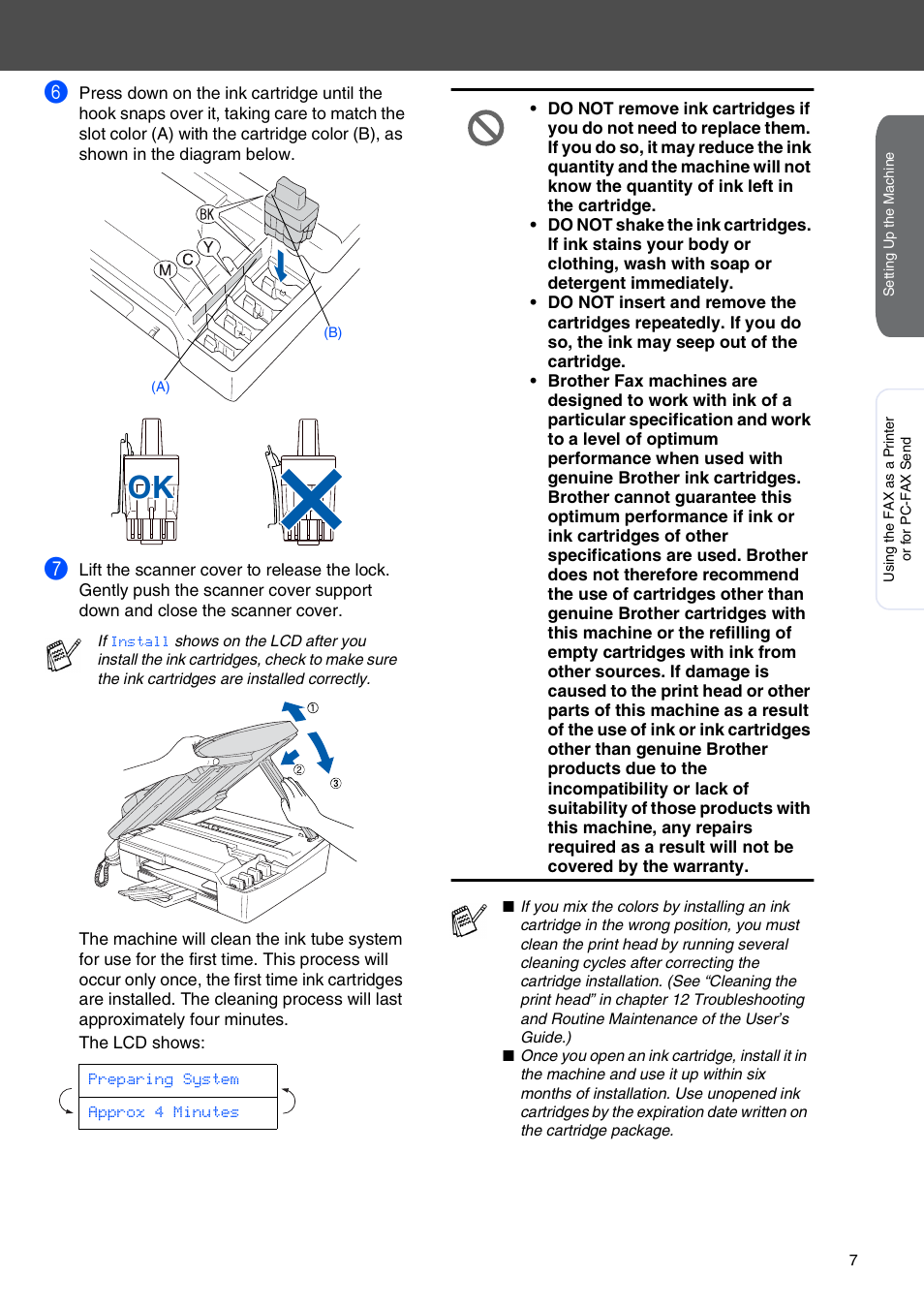 Brother FAX-2440C User Manual | Page 9 / 16