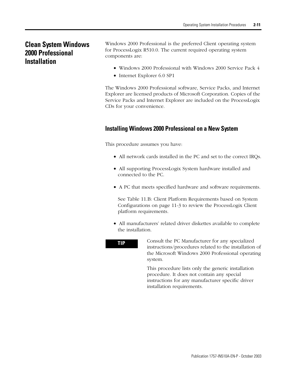 Rockwell Automation 1757-SWKIT5100 ProcessLogix R510.0 Installation and Upgrade Guide User Manual | Page 31 / 271