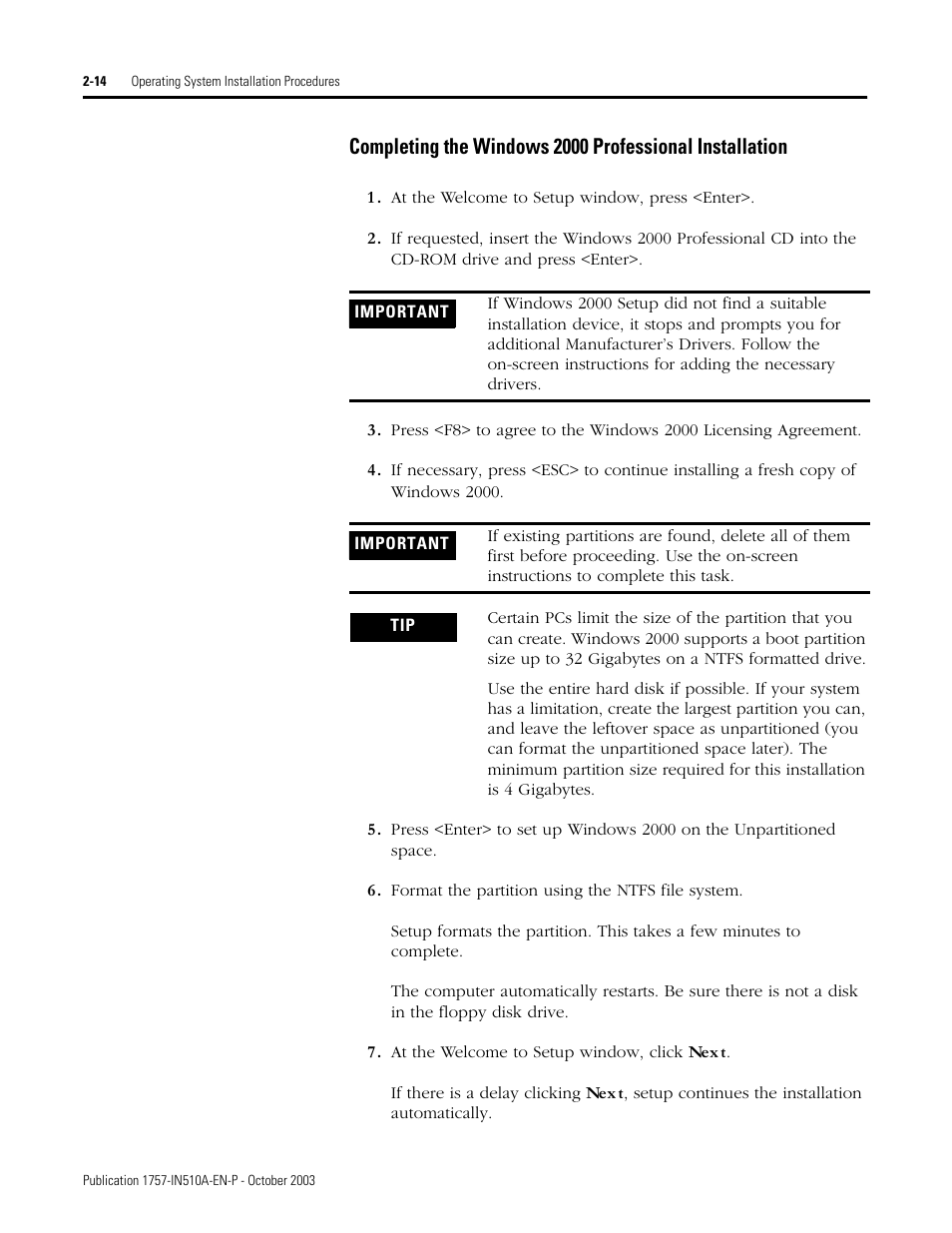 Rockwell Automation 1757-SWKIT5100 ProcessLogix R510.0 Installation and Upgrade Guide User Manual | Page 34 / 271