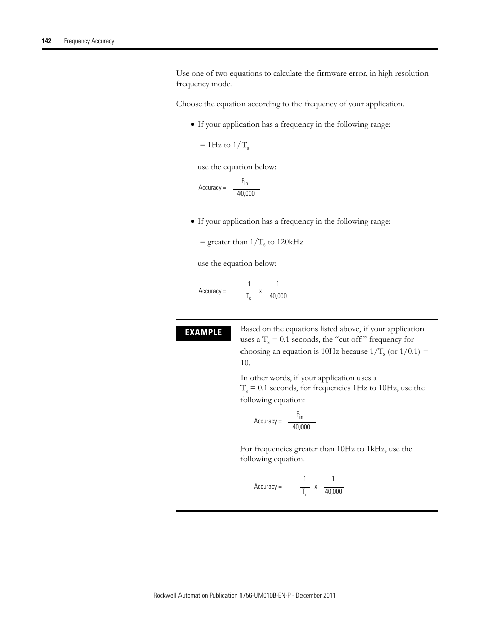 Rockwell Automation 1756-CFM ControlLogix Configurable Flowmeter Module User Manual | Page 142 / 168