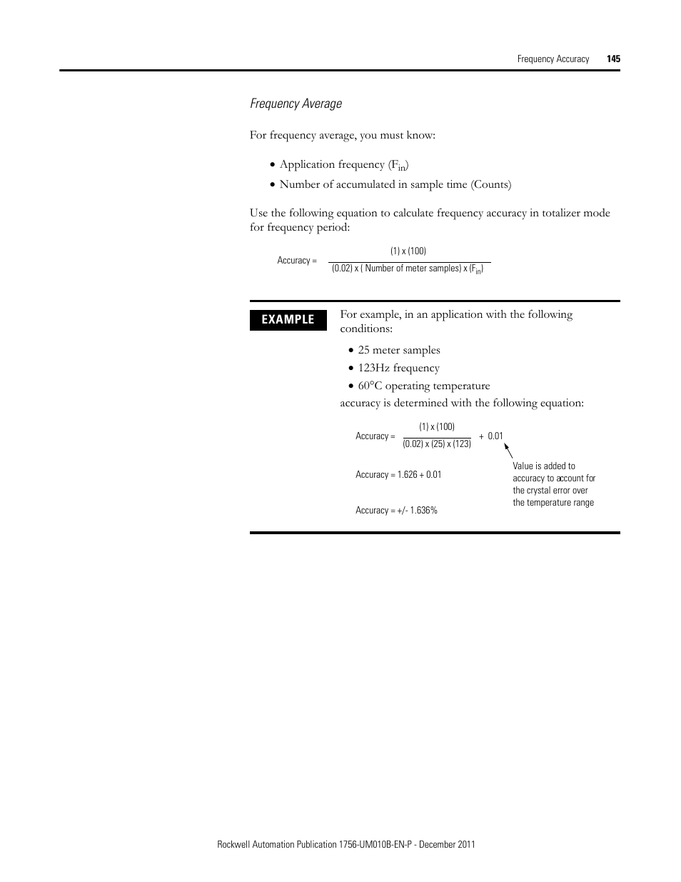 Rockwell Automation 1756-CFM ControlLogix Configurable Flowmeter Module User Manual | Page 145 / 168