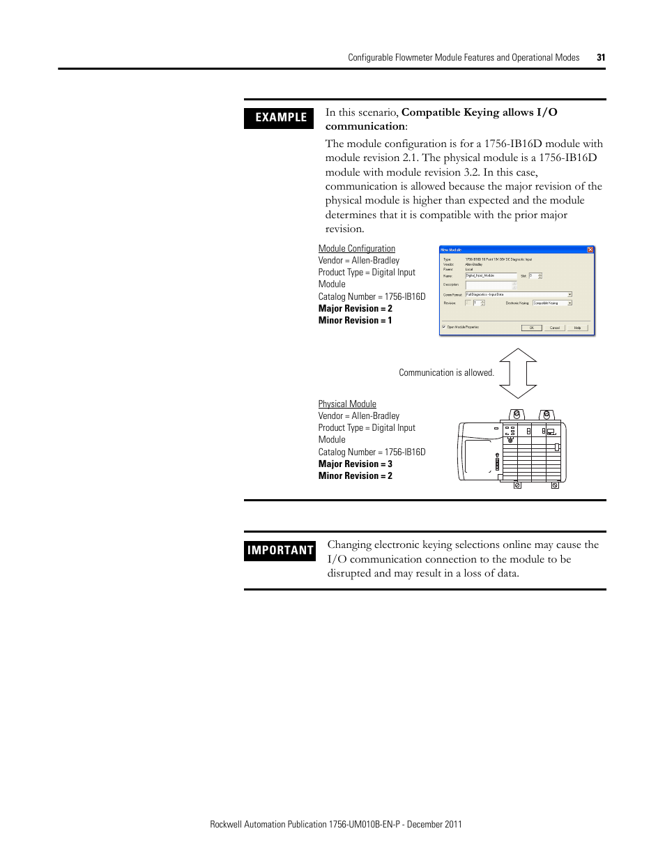 Rockwell Automation 1756-CFM ControlLogix Configurable Flowmeter Module User Manual | Page 31 / 168