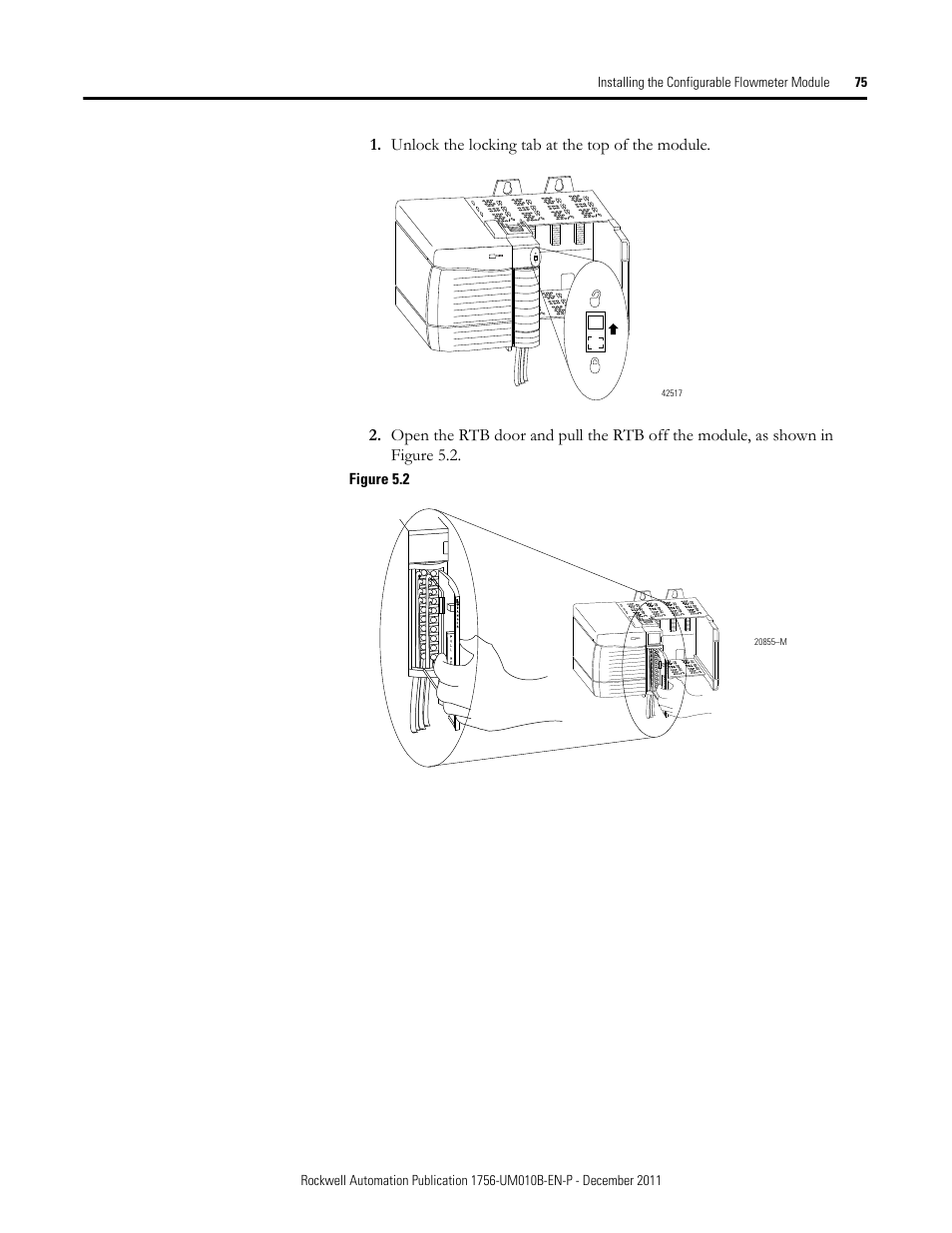 Rockwell Automation 1756-CFM ControlLogix Configurable Flowmeter Module User Manual | Page 75 / 168