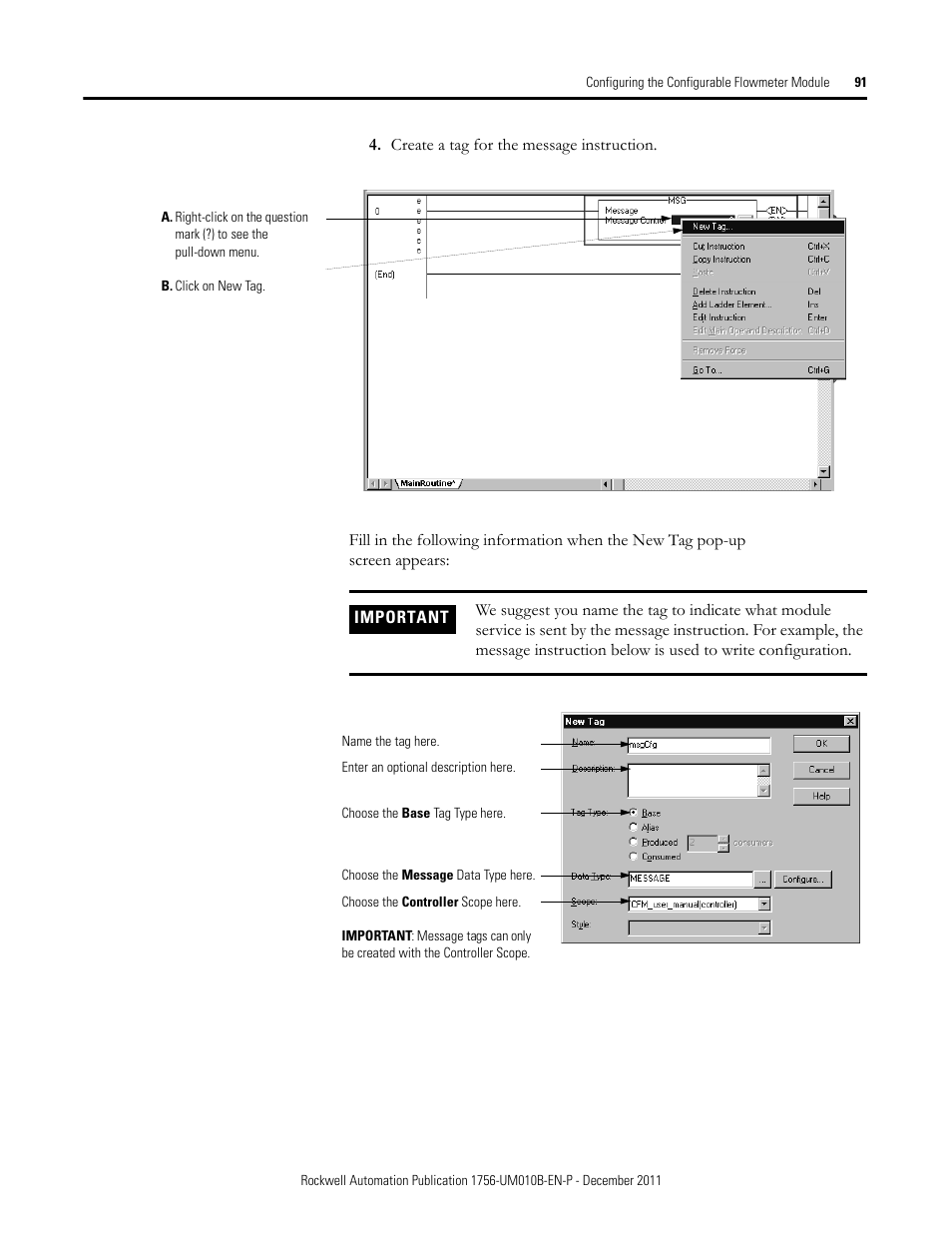 Rockwell Automation 1756-CFM ControlLogix Configurable Flowmeter Module User Manual | Page 91 / 168