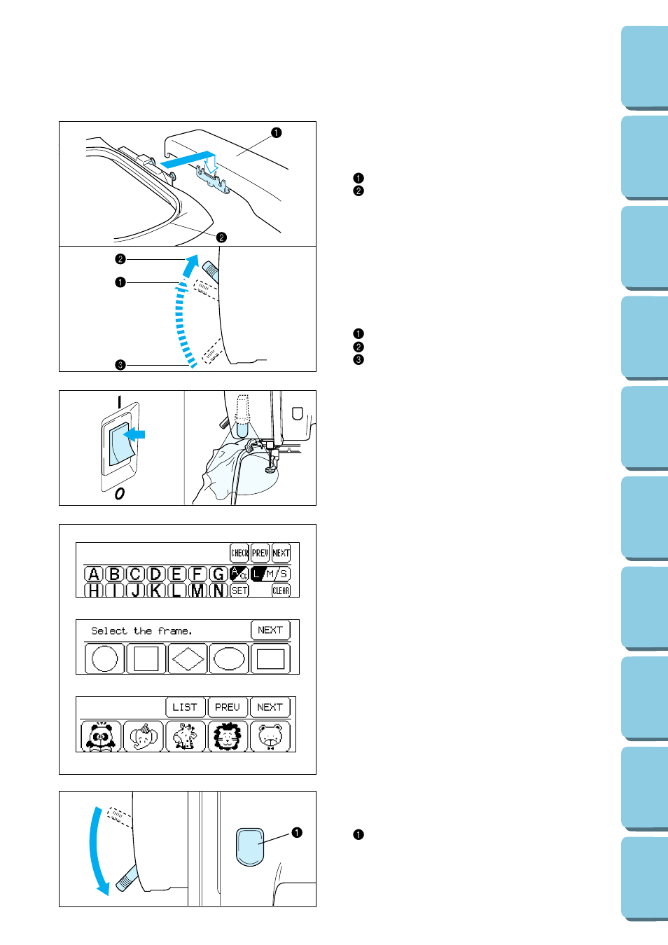 Brother PERSONAL EMBROIDERY SYSTEM PE-150 User Manual | Page 30 / 146