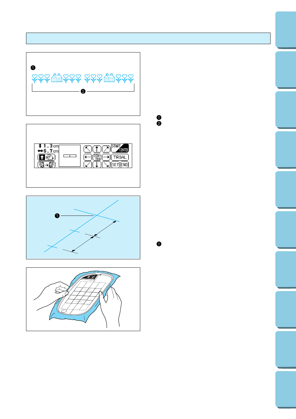 Brother PERSONAL EMBROIDERY SYSTEM PE-150 User Manual | Page 73 / 146