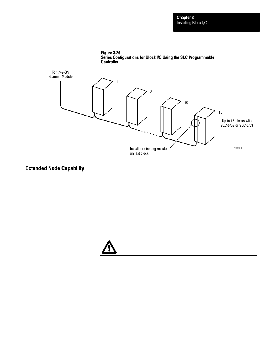 Extended node capability, 3ć37 | Rockwell Automation 1791-XXXX Discrete I/O AC and DC Block I/O Input and Output Modules User Manual | Page 56 / 98