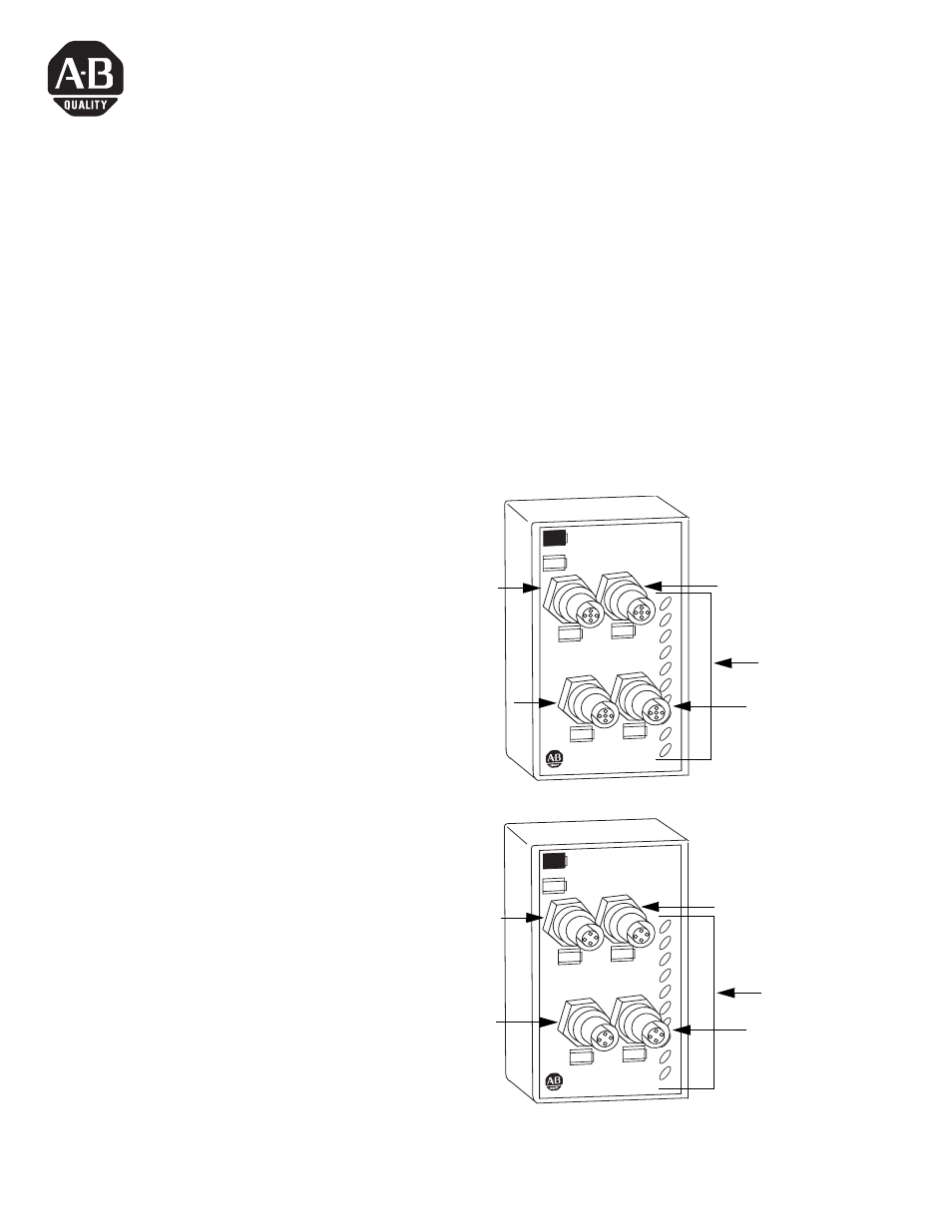 Rockwell Automation 1738-OW4M12AC ArmorPoint Relay Output Modules, Series A User Manual | 14 pages