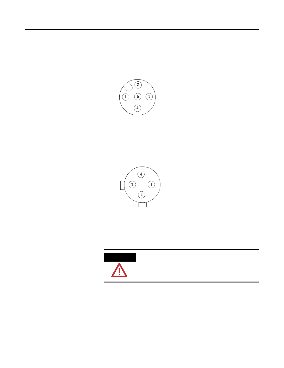 Wire the relay output module s, Wire the relay output modules | Rockwell Automation 1738-OW4M12AC ArmorPoint Relay Output Modules, Series A User Manual | Page 7 / 14