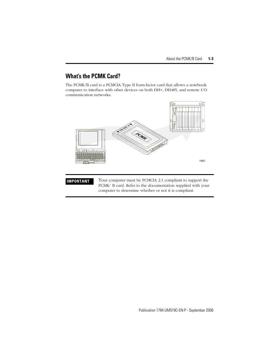 What’s the pcmk card, What’s the pcmk card? -3 | Rockwell Automation 1784-PCMK PCMK Communication Card Installation Manual User Manual | Page 15 / 84