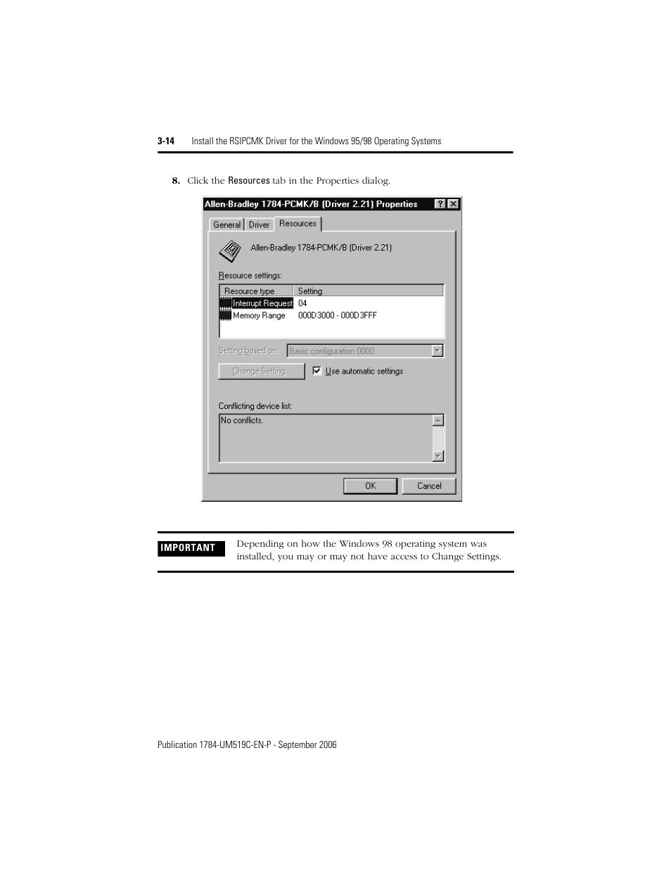 Rockwell Automation 1784-PCMK PCMK Communication Card Installation Manual User Manual | Page 34 / 84