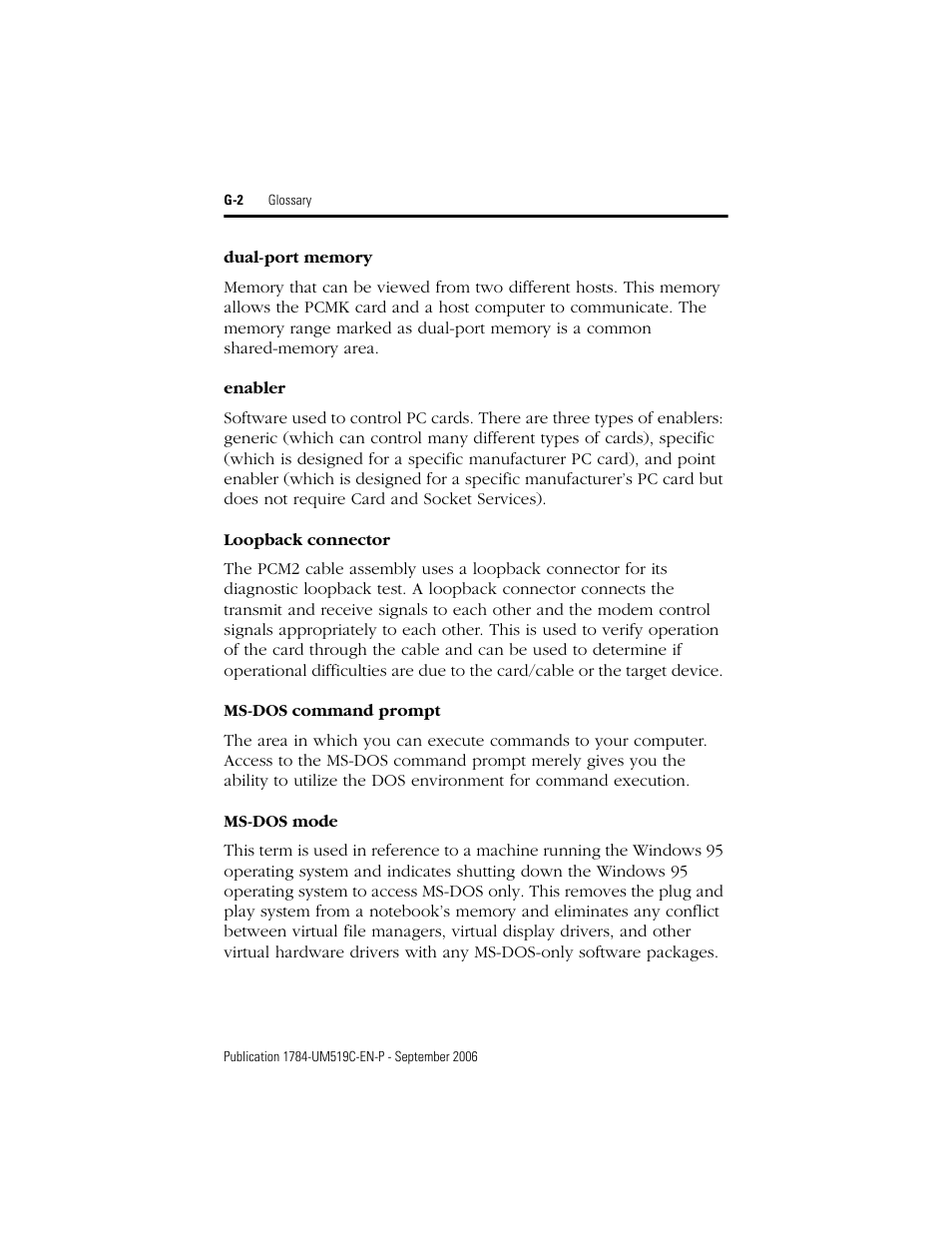 Rockwell Automation 1784-PCMK PCMK Communication Card Installation Manual User Manual | Page 74 / 84