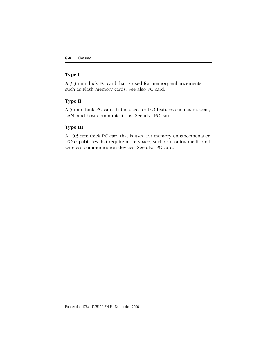 Rockwell Automation 1784-PCMK PCMK Communication Card Installation Manual User Manual | Page 76 / 84