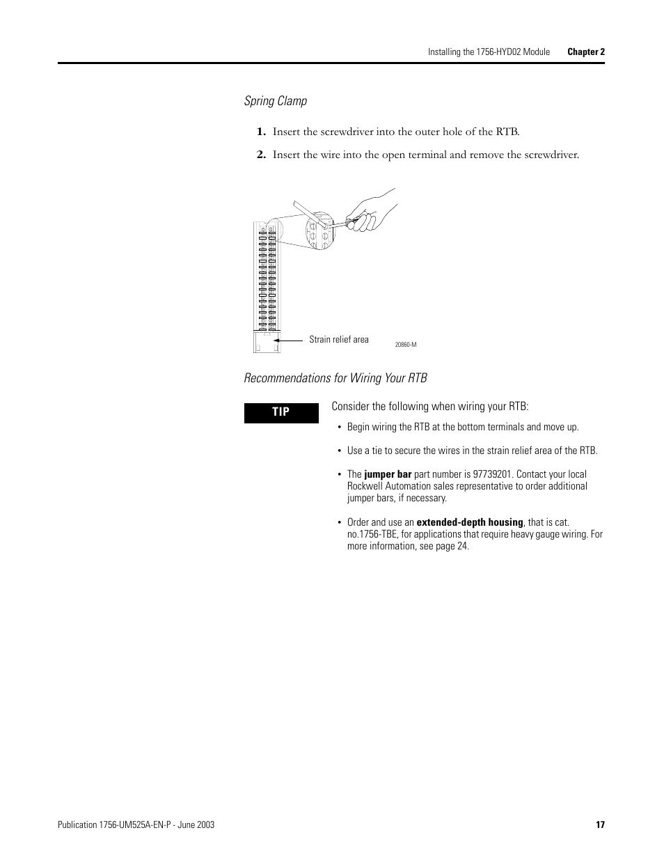 Rockwell Automation 1756-HYD02 ControlLogix Hydraulic Servo Module User Manual | Page 17 / 98