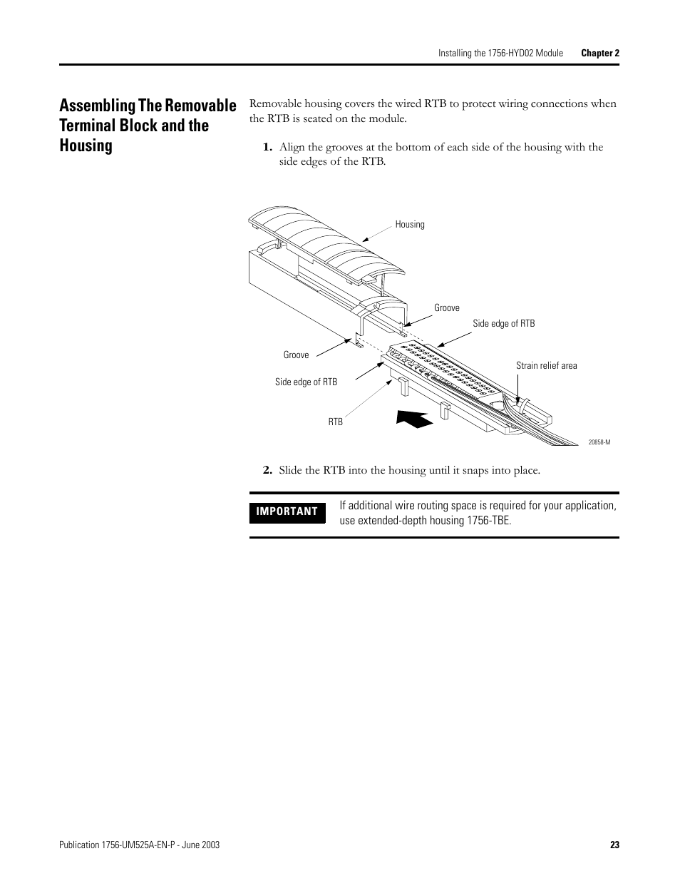 Rockwell Automation 1756-HYD02 ControlLogix Hydraulic Servo Module User Manual | Page 23 / 98