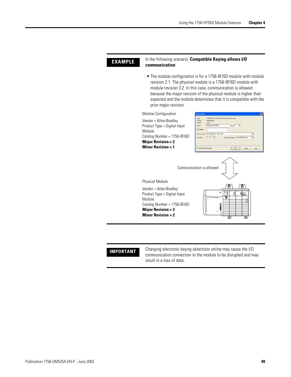 Rockwell Automation 1756-HYD02 ControlLogix Hydraulic Servo Module User Manual | Page 49 / 98