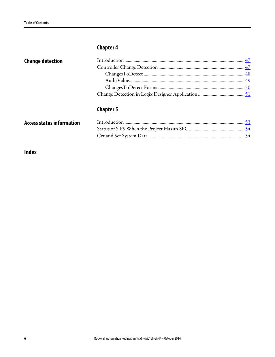 Rockwell Automation Logix5000 Controllers Controller Information and Status Programming Manual User Manual | Page 6 / 59