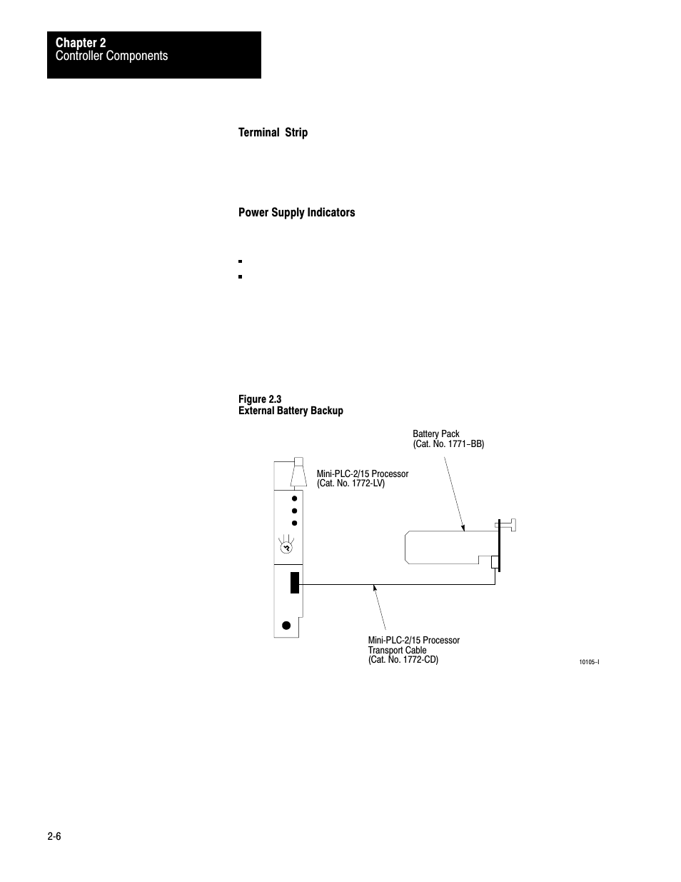 Rockwell Automation 1772-LV,D17726.6.1 A and I MNL MINI-PLC-2/15 PROCESSO User Manual | Page 11 / 94