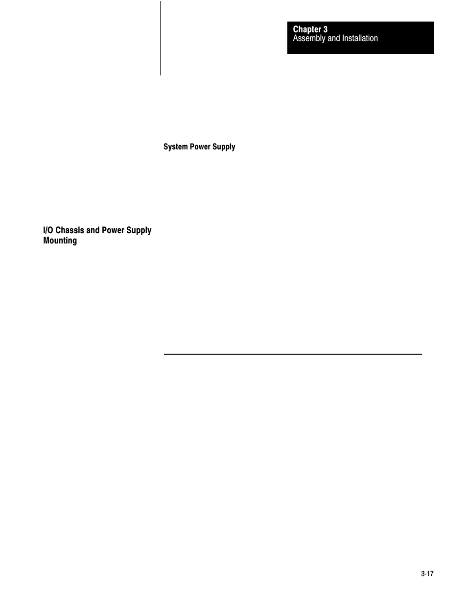 3ć17 | Rockwell Automation 1772-LV,D17726.6.1 A and I MNL MINI-PLC-2/15 PROCESSO User Manual | Page 37 / 94