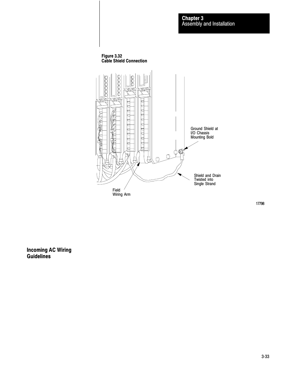 3ć33 | Rockwell Automation 1772-LV,D17726.6.1 A and I MNL MINI-PLC-2/15 PROCESSO User Manual | Page 53 / 94