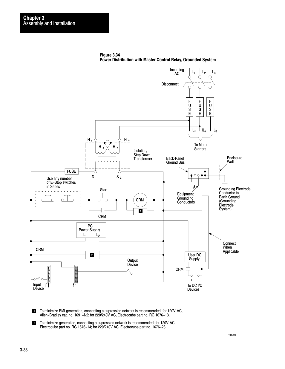 Assembly and installation chapter 3 | Rockwell Automation 1772-LV,D17726.6.1 A and I MNL MINI-PLC-2/15 PROCESSO User Manual | Page 58 / 94