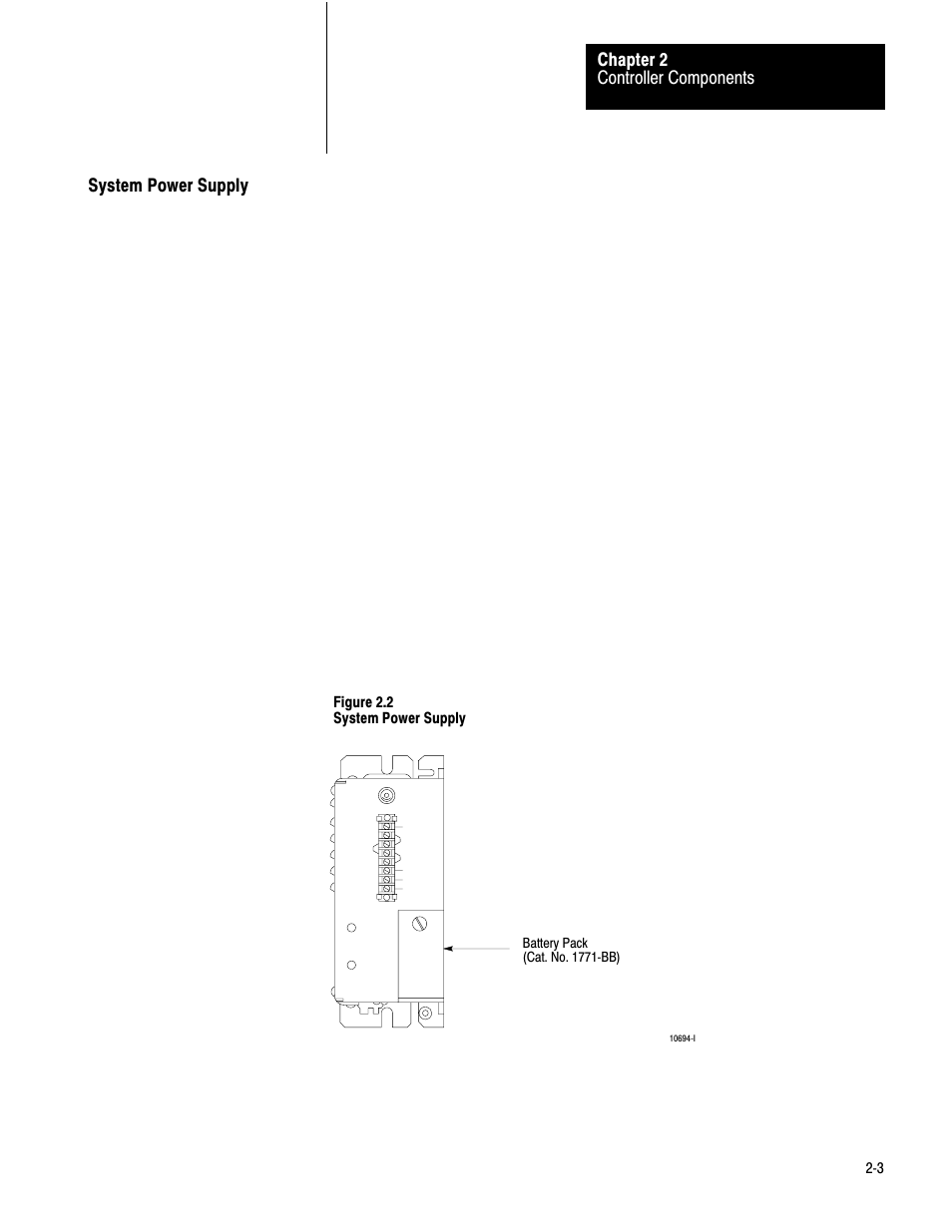 Rockwell Automation 1772-LV,D17726.6.1 A and I MNL MINI-PLC-2/15 PROCESSO User Manual | Page 8 / 94