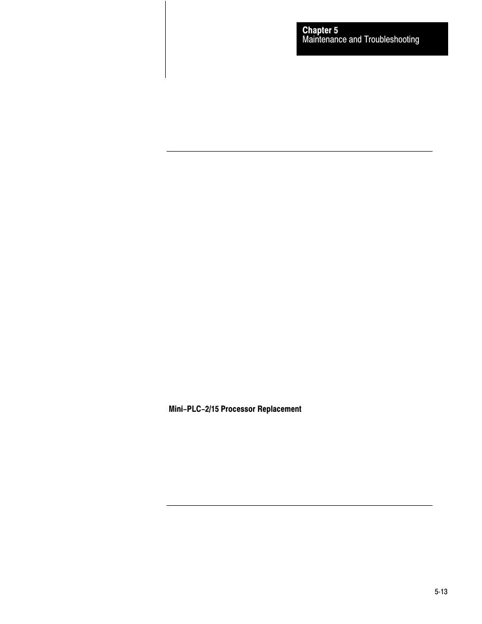 Rockwell Automation 1772-LV,D17726.6.1 A and I MNL MINI-PLC-2/15 PROCESSO User Manual | Page 83 / 94