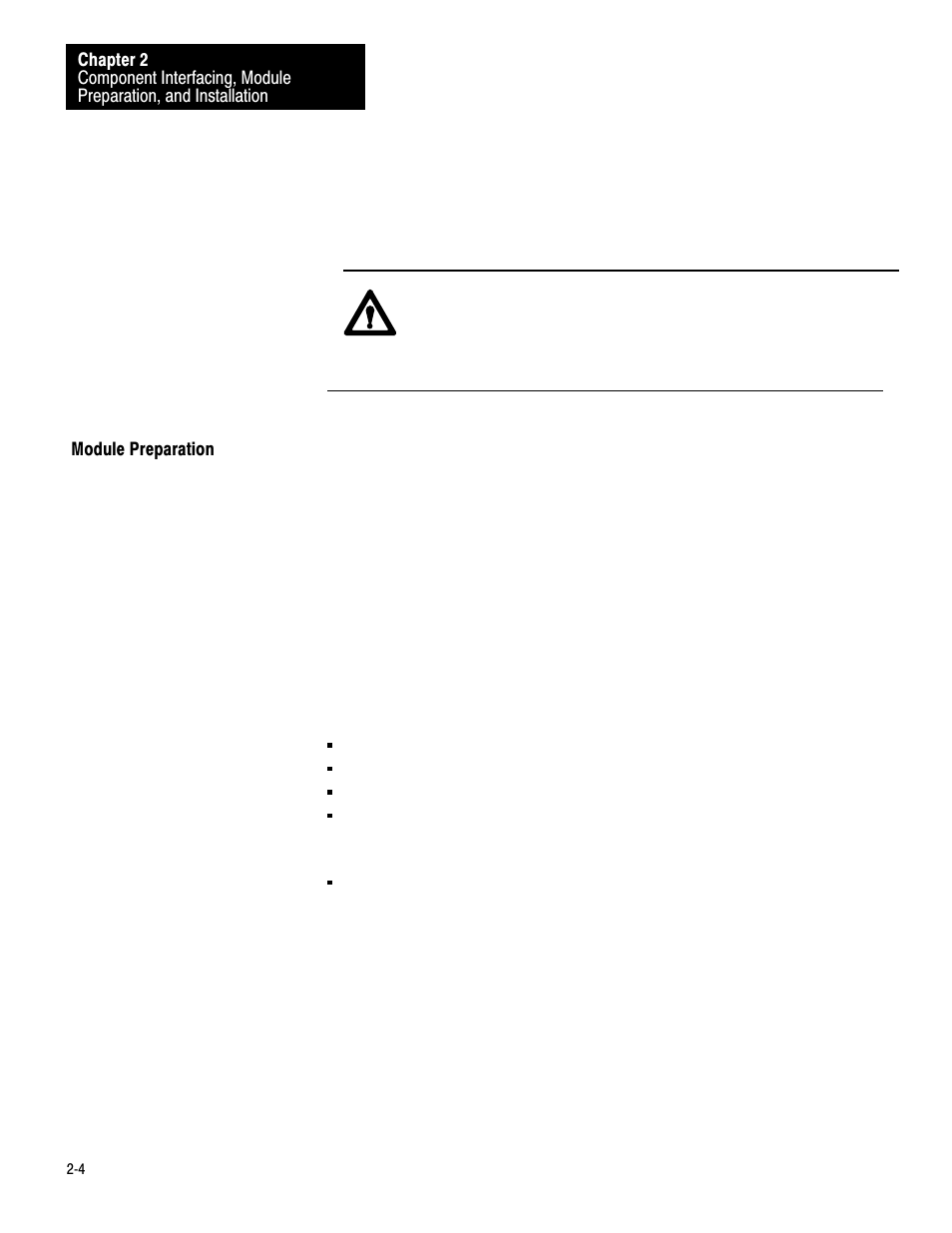 Module preparation | Rockwell Automation 1771-SF1 SERVO INT MOD User Manual | Page 8 / 19