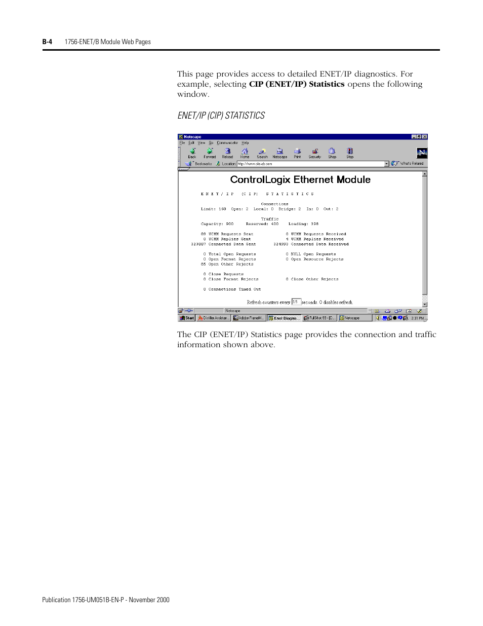Rockwell Automation 1756-ENET/B ControlLogix Ethernet Communication Interface Module User Manual User Manual | Page 102 / 122