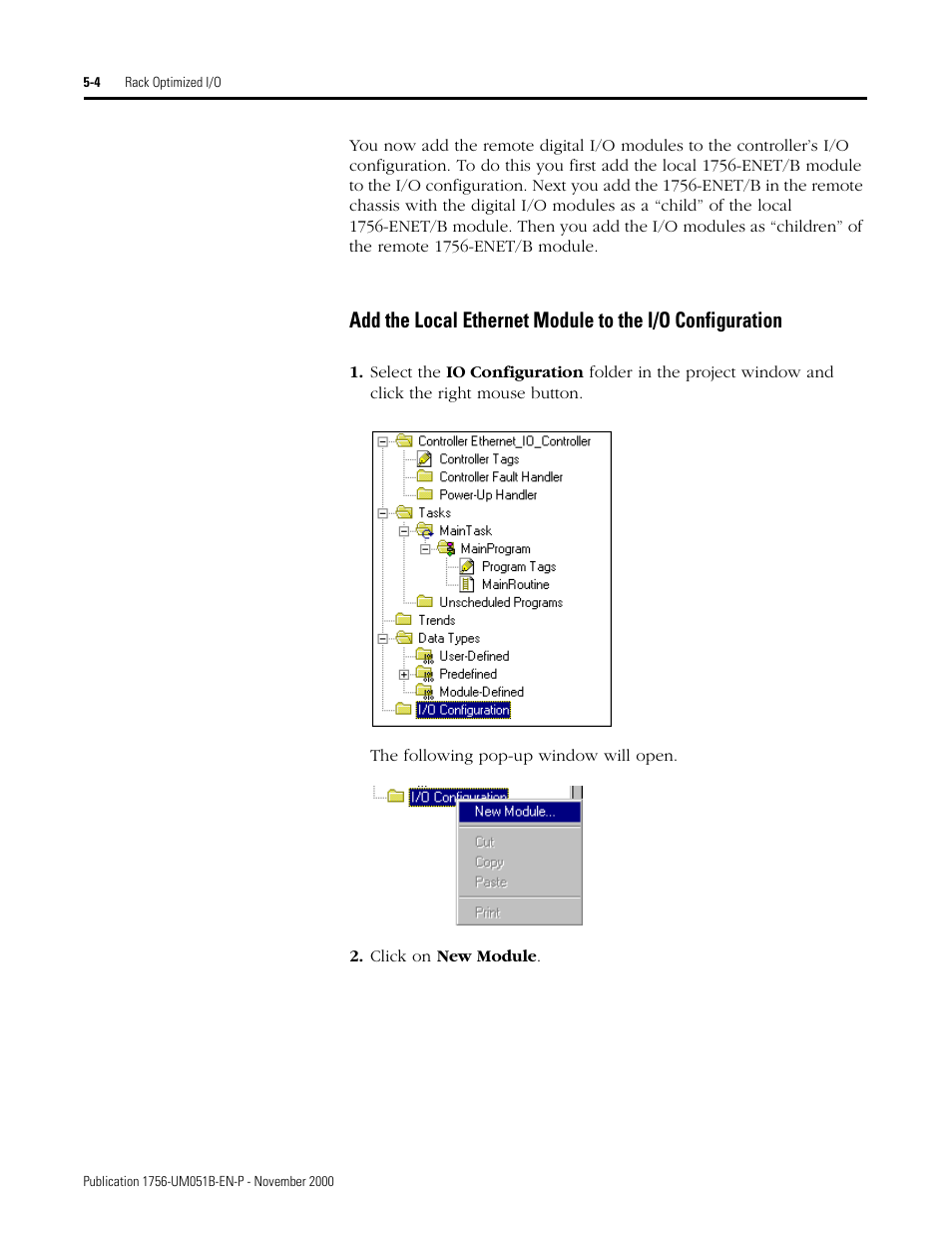 Rockwell Automation 1756-ENET/B ControlLogix Ethernet Communication Interface Module User Manual User Manual | Page 50 / 122