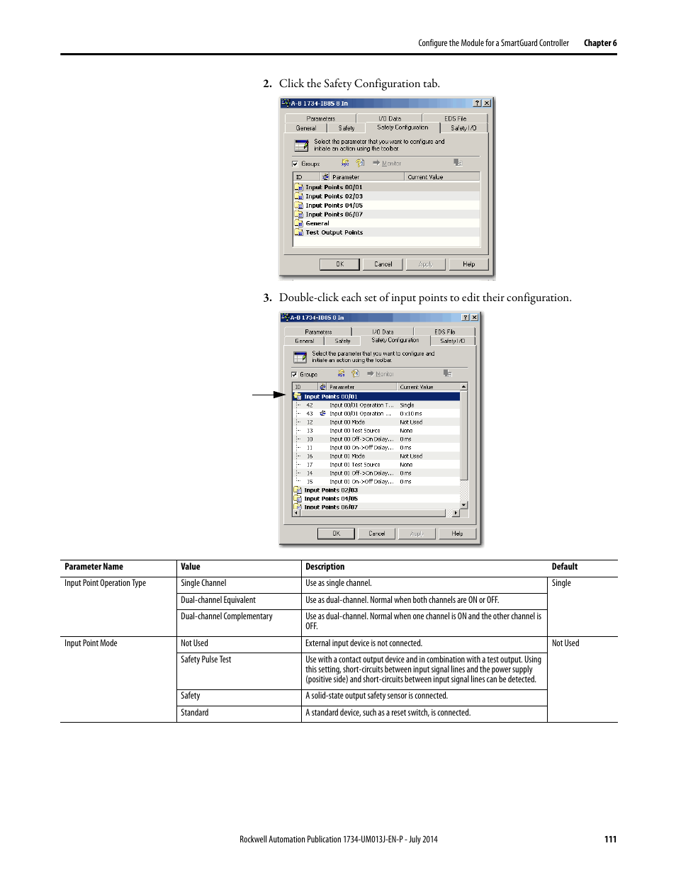 Rockwell Automation 1734-IE4S POINT Guard I/O Safety Modules User Manual User Manual | Page 111 / 212