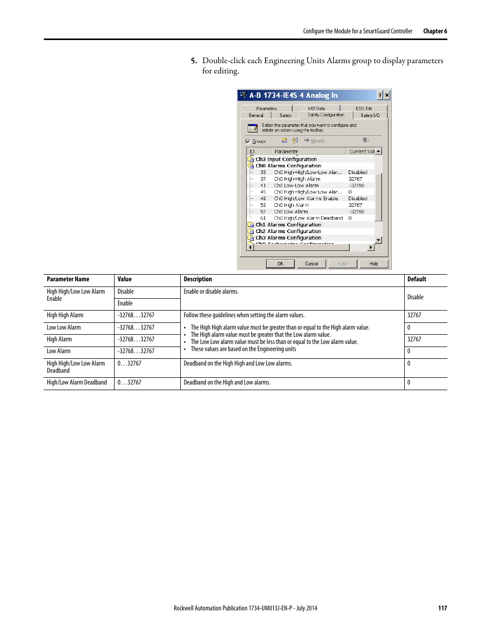 Rockwell Automation 1734-IE4S POINT Guard I/O Safety Modules User Manual User Manual | Page 117 / 212