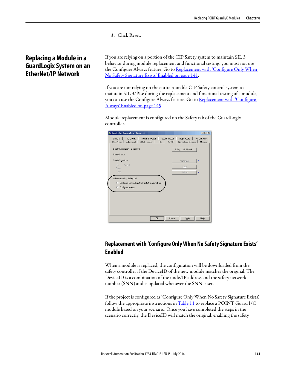 Rockwell Automation 1734-IE4S POINT Guard I/O Safety Modules User Manual User Manual | Page 141 / 212